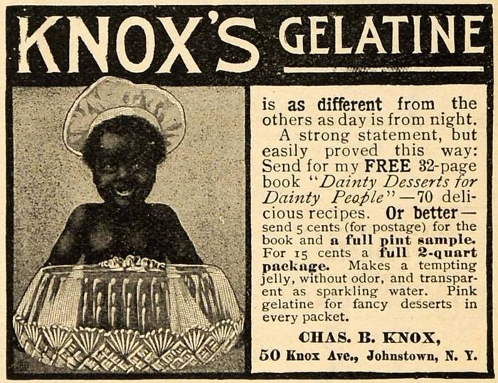 Gelatin Advertisement 17 Knox Gelatine